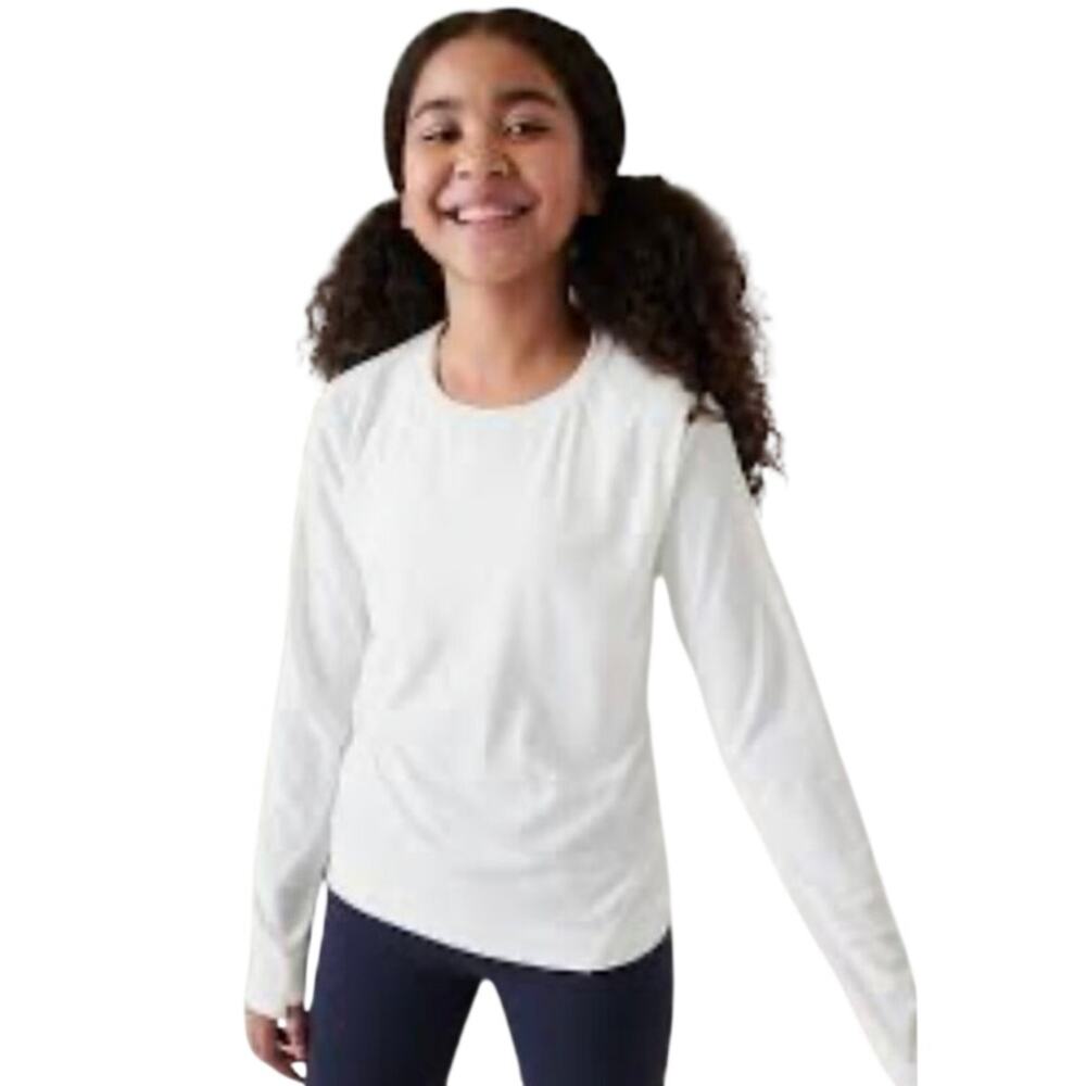 Athleta Girl Catching Rays UPF Long Sleeve Top - Medium 8/10